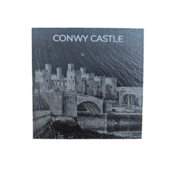 Conwy Castle Slate Coaster