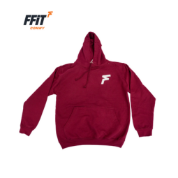 
            
                Load image into Gallery viewer, Ffit Conwy Burgundy Hoodie
            
        