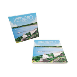
            
                Load image into Gallery viewer, Llandudno Ceramic Coaster
            
        
