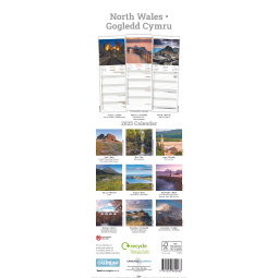 North Wales Slim Calendar