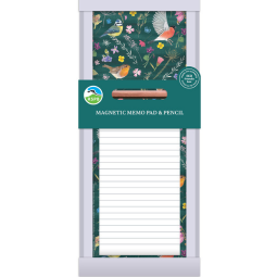 
            
                Load image into Gallery viewer, RSPB &amp;#39;Beyond the Hedgerow&amp;#39; Memo Pad &amp;amp; Pencil
            
        