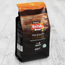 
            
                Load image into Gallery viewer, Welsh Brew Medium Coffee 227g
            
        