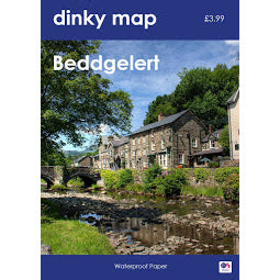 Front Cover of Dinky Map for Beddgelert