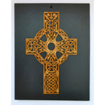 Slate Celtic Cross Plaque