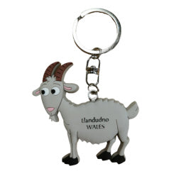 
            
                Load image into Gallery viewer, Llandudno Goat Keyring
            
        