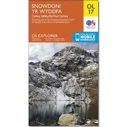 Front Cover of OS - OL17 Snowdon Map