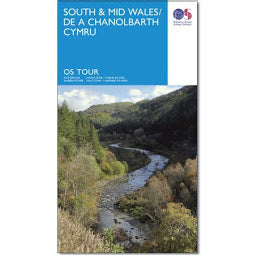 Front Cover of OS South and Mid Wales