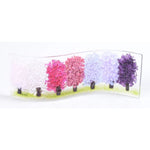 Pam Peters Designs - Pink Purple Gradient Tree Wave