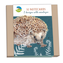 RSPB 'In the Wild' Hedgehog and Butterfly Notecards