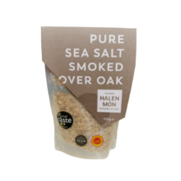 
            
                Load image into Gallery viewer, Halen Mon Pure Sea Salt Smoked Over Oak 100g
            
        