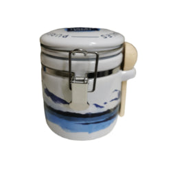 
            
                Load image into Gallery viewer, Halen Mon Pure Sea Salt Clamp Top Jar
            
        