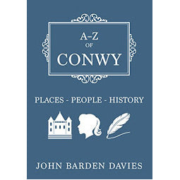Front cover of A-Z of Conwy book