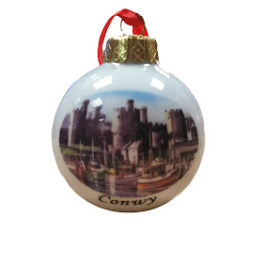 
            
                Load image into Gallery viewer, Conwy Bauble
            
        