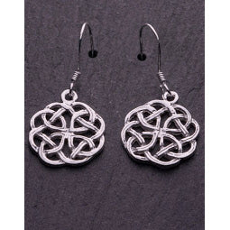 Image of large celtic earrings