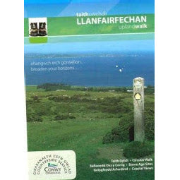 
            
                Load image into Gallery viewer, Front Cover of the Llanfairfechan Upland Walks
            
        