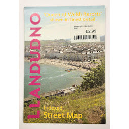 
            
                Load image into Gallery viewer, Front Cover of Llandudno Street Map
            
        