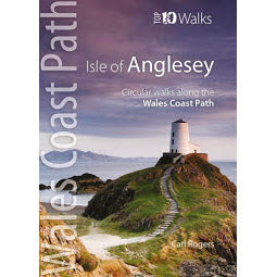 
            
                Load image into Gallery viewer, Front cover Top Ten Walks Anglesey guide book
            
        