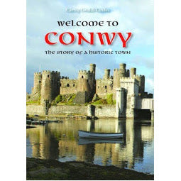 
            
                Load image into Gallery viewer, Front cover Welcome to Conwy book
            
        