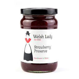 Llwythwch y ddelwedd i wyliwr yr Oriel, Jar Image of Lady Strawberry Jam