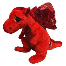 
            
                Load image into Gallery viewer, Standing Medium Sized Red Dragon Soft Toy
            
        